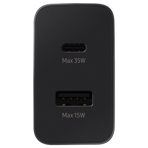Original Sam. EP-TA220, Fast Travel Charger 35W Duo, Black