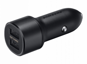 Original Dual Fast Car Charger Sam.15W ULC, Black