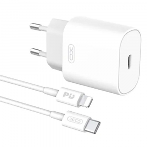 Wall Charger XO, Type-C fast charger, 25W, L91, white