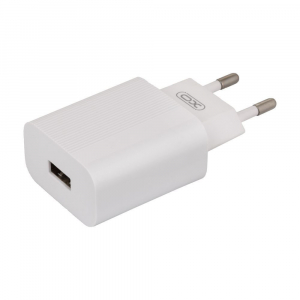 Wall Charger XO + Type-C Cable, 1USB, 2A, L53, White