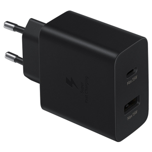 Original Sam. EP-TA220, Fast Travel Charger 35W Duo, Black