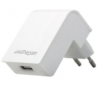  Universal USB charger, Out:1 USB * 5V / 2.1A, In: Schuko CEE 7/4, White, EG-UC2A-02-W