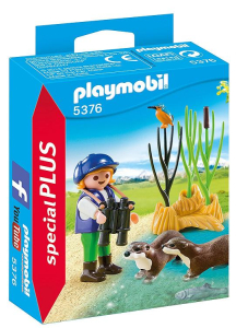 Playmobil Young Explorer with Otters