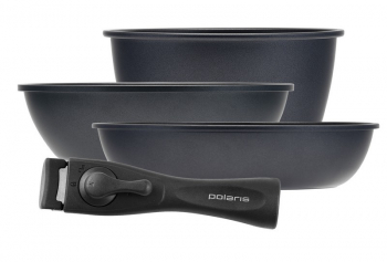 Frypan & Pot Set Polaris EasyKeep-4DG