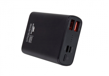 Power Bank Rivacase 10000 mAh QC 3.0/PD, VA1037, Black