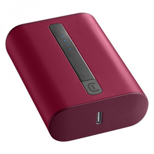 Power Bank Cellularline 10000mAh, PD Thunder, Red