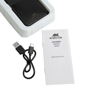 Power Bank Rivacase 20000 mAh QC 3.0/PD, VA2572, Black