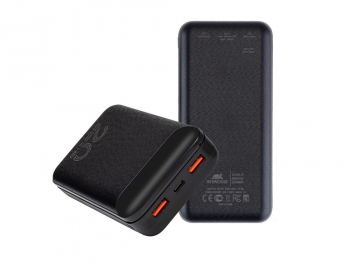 Power Bank Rivacase 20000 mAh QC 3.0/PD 20W, VA2580, Black