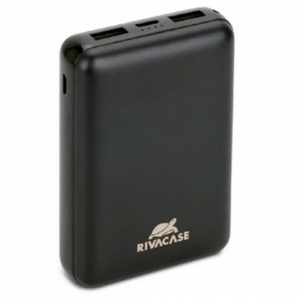 Power Bank Rivacase 10000 mAh, VA2410, Black