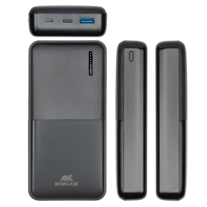 Power Bank Rivacase 20000 mAh QC 3.0/PD, VA2571, Black