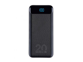 Power Bank Rivacase 20000 mAh QC 3.0/PD 20W, VA2580, Black