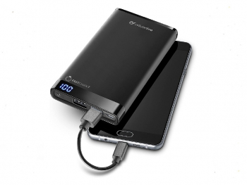 Power Bank Cellularline 8000mAh USB C, slim, Black