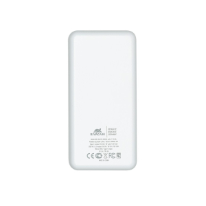 Power Bank Rivacase 20000 mAh QC 3.0/PD, VA2572, White