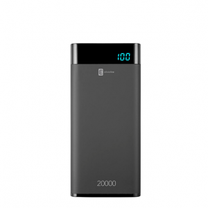 Power Bank Cellularline 20000mAh, QC HD Polimer Battery, Black