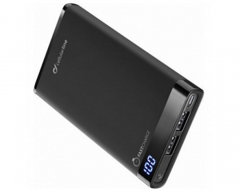 Wireless Power Bank Cellularline 8000mAh, Black