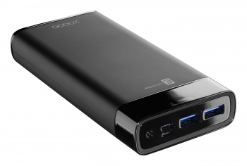 Power Bank Cellularline 20000mAh, QC HD Polimer Battery, Black