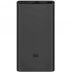 Power Bank 3, Xiaomi 10000 mah, Black