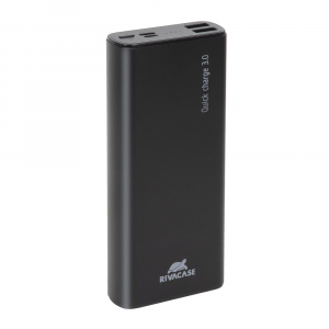 Power Bank Rivacase 20000 mAh QC 3.0/PD, VA1074, Black