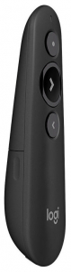 Presenter Logitech R500, Class 2 Laser, Range: 20m, Bluetooth/2.4 Ghz, 1xAAA, Graphite