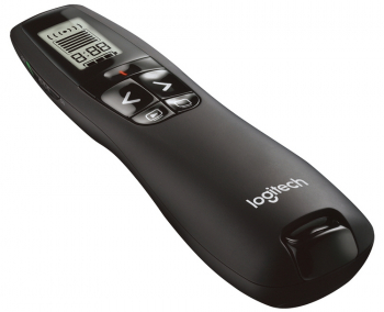 Presenter Logitech R700, Red laser, 6 buttons, LCD display with timer, Range: 30m, 2.4 Ghz, 2xAAA