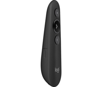 Presenter Logitech R500s, Class 2 Laser, Range: 20m, Bluetooth/2.4 Ghz, 1xAAA, Graphite