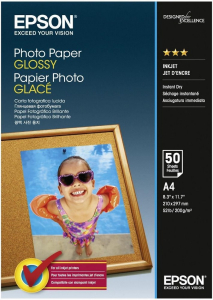Photo Paper A4 200gr 50 sheets Epson Glossy 