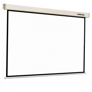 Manual Screen 1:1 Reflecta CrystalLine Rollo, 180x180cm/176x176cm view area, BB, 1.0 gain