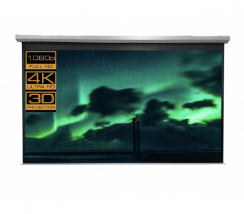 Electrical Screen 4:3 Reflecta CrystalLine Motor with RC, 400x333cm/390x293 view area, BB, 1.0 gain