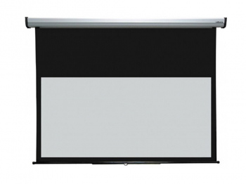 Electrical 180x146cm Reflecta Motor GF SilverLine (170x96) 16:9 black rear/black border, 81815