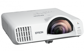 Projector Epson EB-L200SW; Short-Throw, LCD, WXGA, Laser 3800Lum, 2500000:1, Wi-Fi, LAN, White