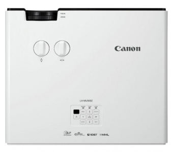 Projector Canon LX-MU500Z; DLP, WUXGA, Laser 5000Lum, 50000:1, 1.6 x Zoom, LAN, White/Black