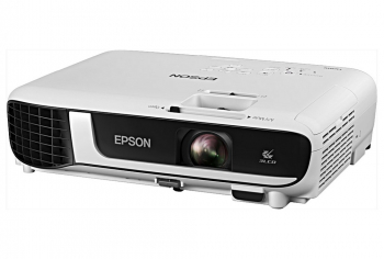 Projector Epson EB-FH52; LCD, FullHD, 4000Lum,16K:1, 1,6x Zoom, White/Black