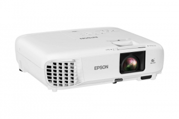 Projector Epson EB-W49; LCD, WXGA, 3800Lum, 16000:1, 1.2x Zoom, LAN, USB-Display, 5W, White