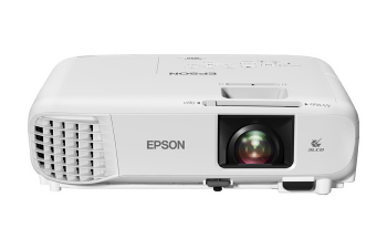 Projector Epson EB-W49; LCD, WXGA, 3800Lum, 16000:1, 1.2x Zoom, LAN, USB-Display, 5W, White