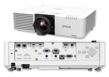 Projector Epson EB-L610U; LCD, WUXGA, Laser 6000Lum, 2500000:1, 1.6x Zoom, Wi-Fi, LAN, White