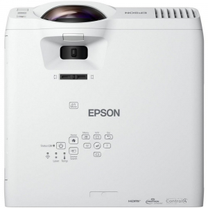 Projector Epson EB-L200SW; Short-Throw, LCD, WXGA, Laser 3800Lum, 2500000:1, Wi-Fi, LAN, White