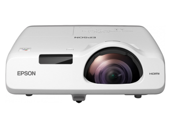 Projector Epson EB-530; ShortThrow, LCD, XGA, 3200Lum, 16000:1, LAN, 16W, White