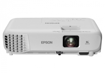 Projector Epson EB-W06; LCD, WXGA, 3700Lum, 16000:1, 1.2x Zoom, USB-Display, White
