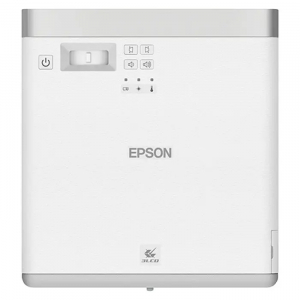 Portable Projector Epson EF-100W; LCD, WXGA, Laser, 2000 Lum, 2500000:1, White