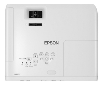 Projector Epson EB-FH52; LCD, FullHD, 4000Lum,16K:1, 1,6x Zoom, White/Black