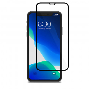 Moshi iPhone 11/XR, IonGlass tempered, Black