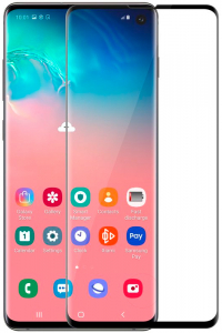 Nillkin Sam. G973 Gal. S10, 3D CP+Max, Tempered Glass, Black