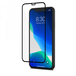 Moshi iPhone 11/XR, IonGlass tempered, Black
