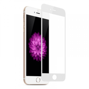 Xcover Sticla protectie p/u iPhone 6/7/8 Plus 3D Zero Frame, White