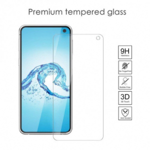 Cellular Tempered Glass Capsule for Samsung S10E, Black