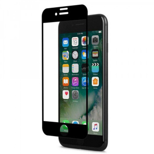 Moshi iPhone 7+/8+, IonGlass tempered, Black