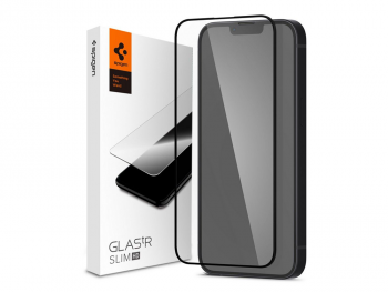 Spigen iPhone 13 Pro Max/14 Plus, Glass FC, Tempered Glass, Black