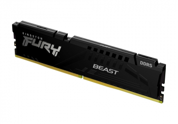 16GB DDR5-6000MHz  Kingston FURY Beast (KF560C40BB-16), CL40-40-40, 1.35V, Intel XMP 3.0, Black