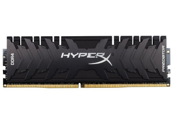 .8GB DDR4-3333MHz  Kingston HyperX Predator (HX433C16PB3/8), CL16-18-18, 1.35V, Intel XMP 2.0, Black