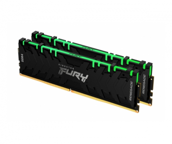 64GB DDR4-3600MHz Kingston FURY Renegade RGB (Kit of 2x32GB) (KF436C18RBAK2/64), CL18, 1.35V, Blk